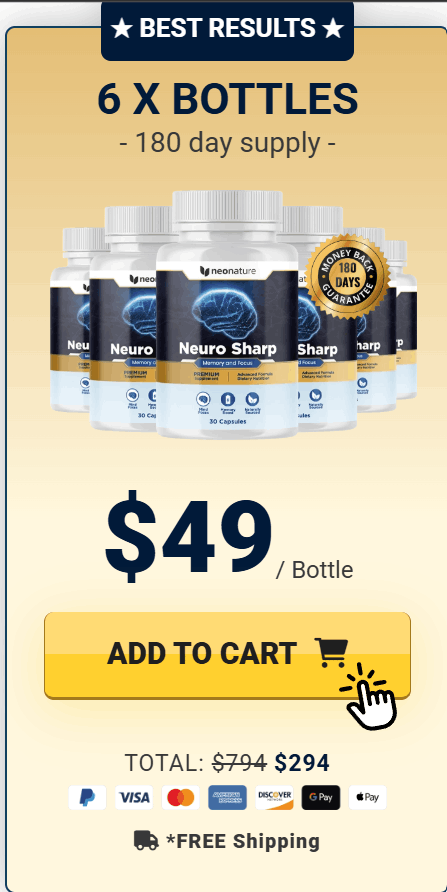 Neuro Sharp $49/bottle